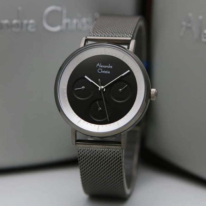 Jam tangan Alexandre Christie Ac 2787 rantai pasir original