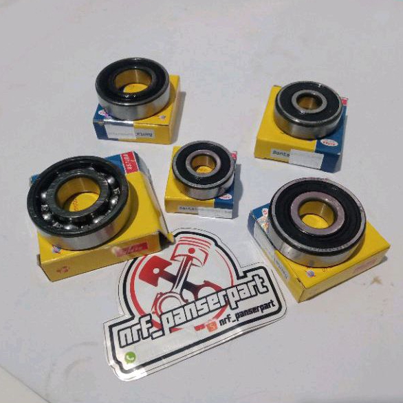 ORIGINAL ASPIRA//PAKET LAHER GIRBOX RASIO BEAT/SCOOPY VARIO SPACY///BEARING GEARBOX TRANSMISI GARDAN