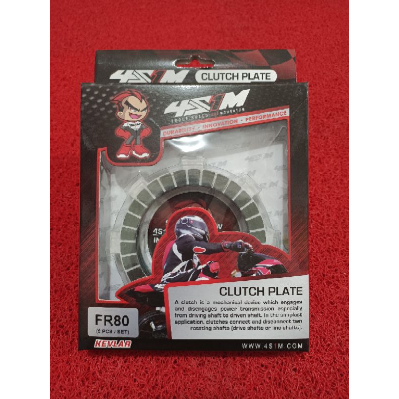 KAMPAS KOPLING KEVLAR FR80 4S1M ORIGINAL