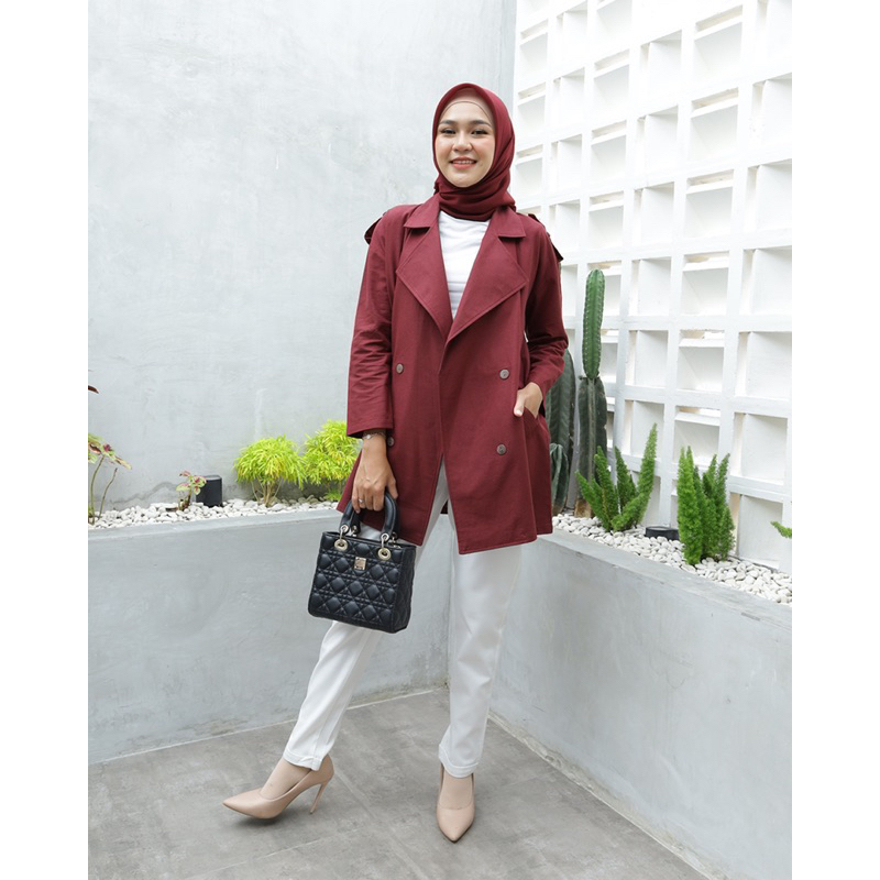 KARIN Blazer - Pakaiana Wanita Terbaru by Hijab Mamah icis