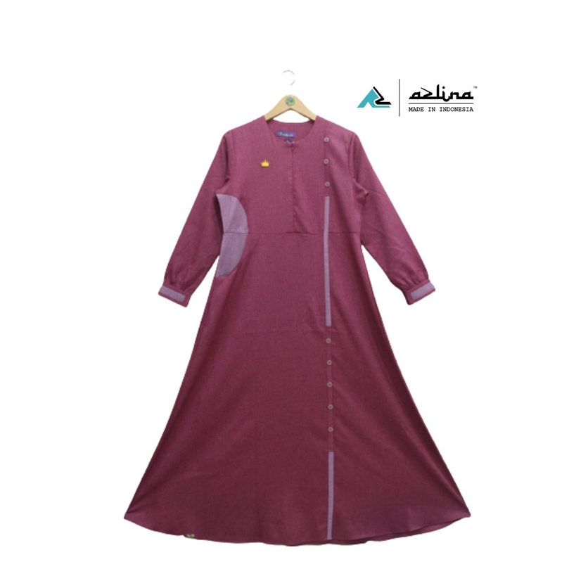 Gamis Wanita Terbaru 2023 Bahan Katun Madinah Premium Fashion Muslim Dress Remaja Modern