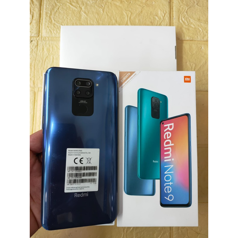 Redmi Note 9 Ram 4/64GB Second Resmi TAM