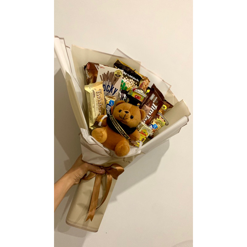 buket bouqet snack uang kado nikah wisuda murah