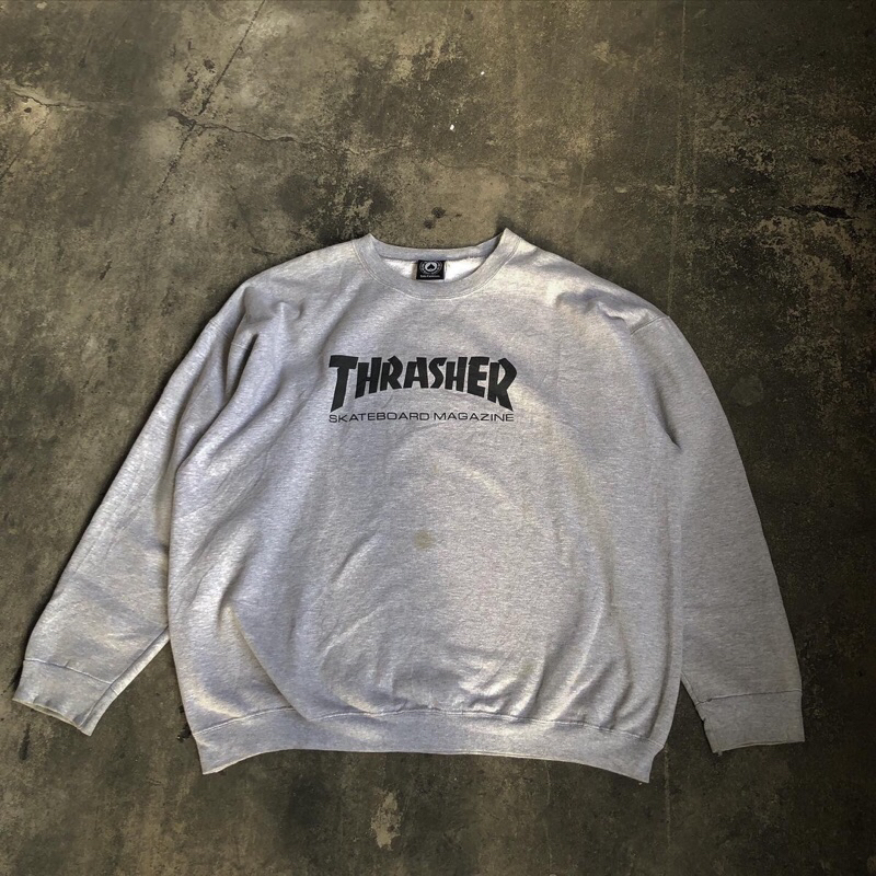 Crewneck thrasher grey second