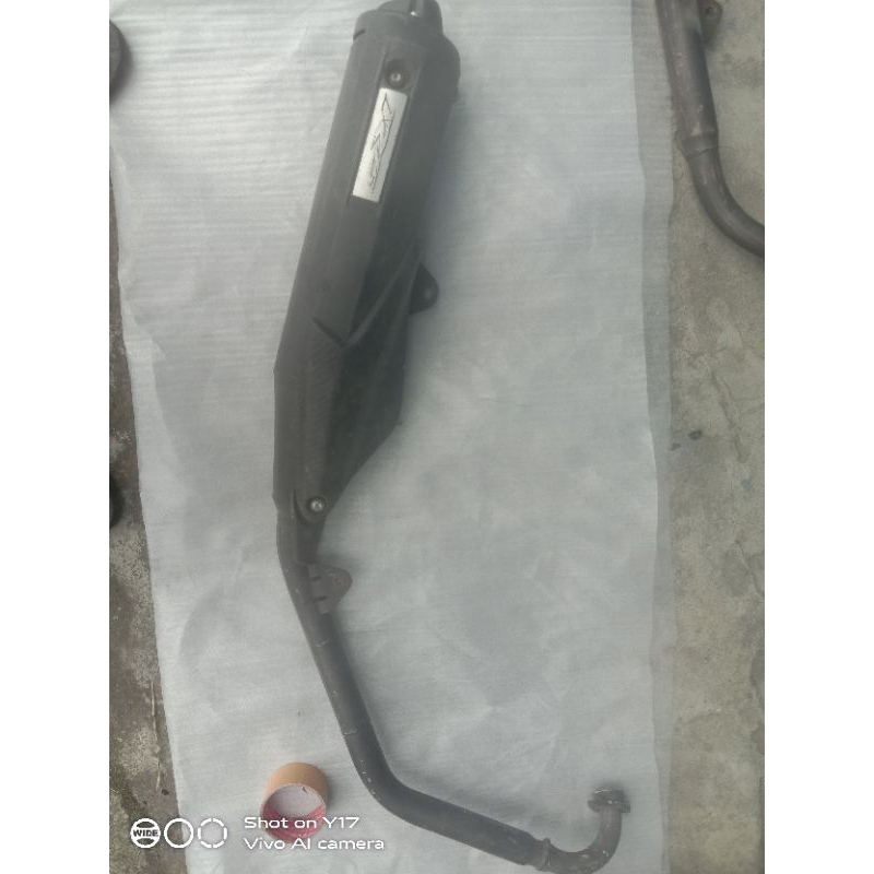 knalpot Yamaha R15 original (bekas pakai)