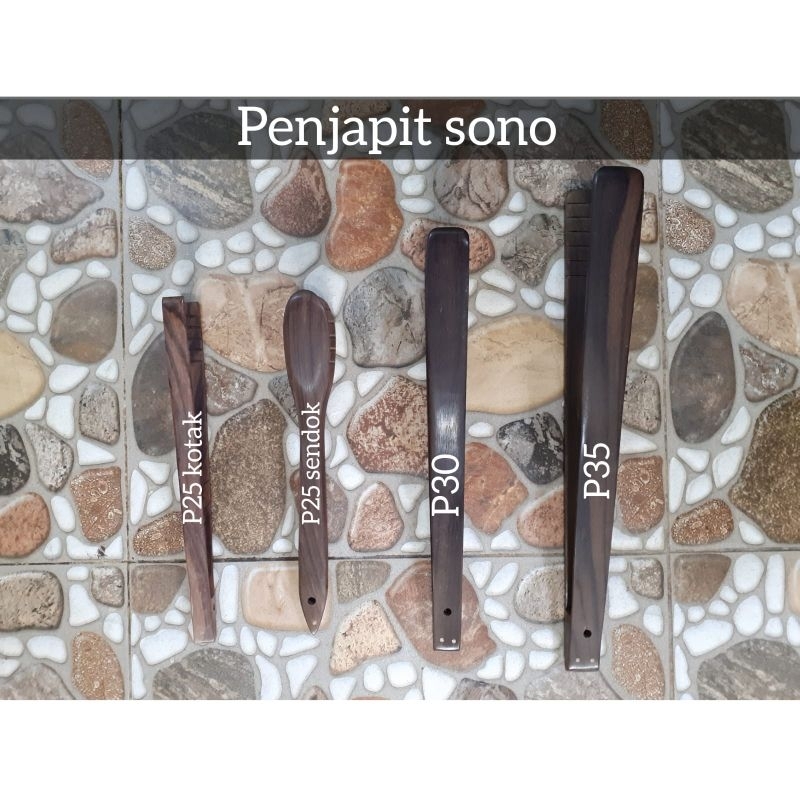 Penjepit Makanan / Capitan Makanan Kayu / Capit Makanan / Wooden Tongs