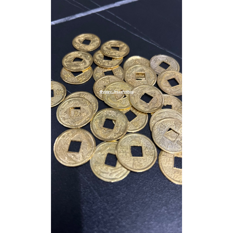 yuanci / yenci /yanci gold wedding sangjit isi 5pcs 2,2cm