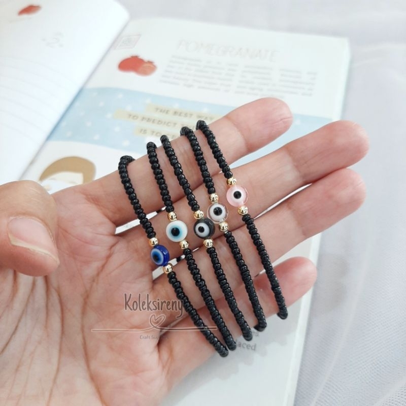 Evil Eye Bracelet - Gelang Elastis Evil Eye