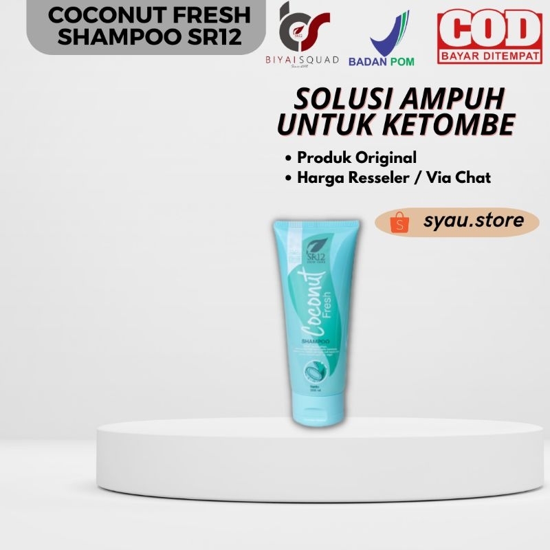 COCONUT FRESH SHAMPOO SR12 / SAMPO KELAPA / SHAMPO ANTI DANDRUFF / SHAMPO PALING AMPUH ATASI KETOMBE