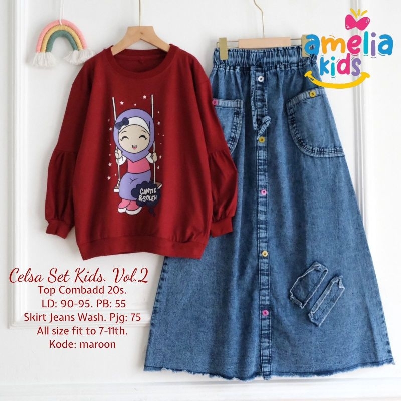 Celsi set Kids ORI Amelia kids