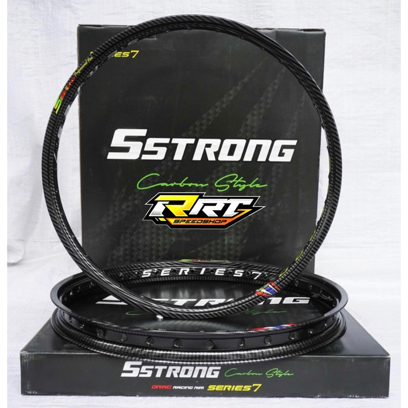 FREE KAOS JERSEY VELG CARBON SUPER DRAG S STRONG SSTRONG SZ 110 / 120 / 140 x 17