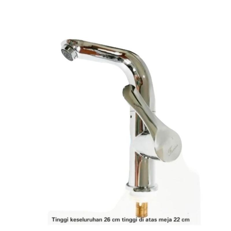 Kran Wastafel Favious Original FV 79001 Kuningan Tebal Keran Lavatory minimalis