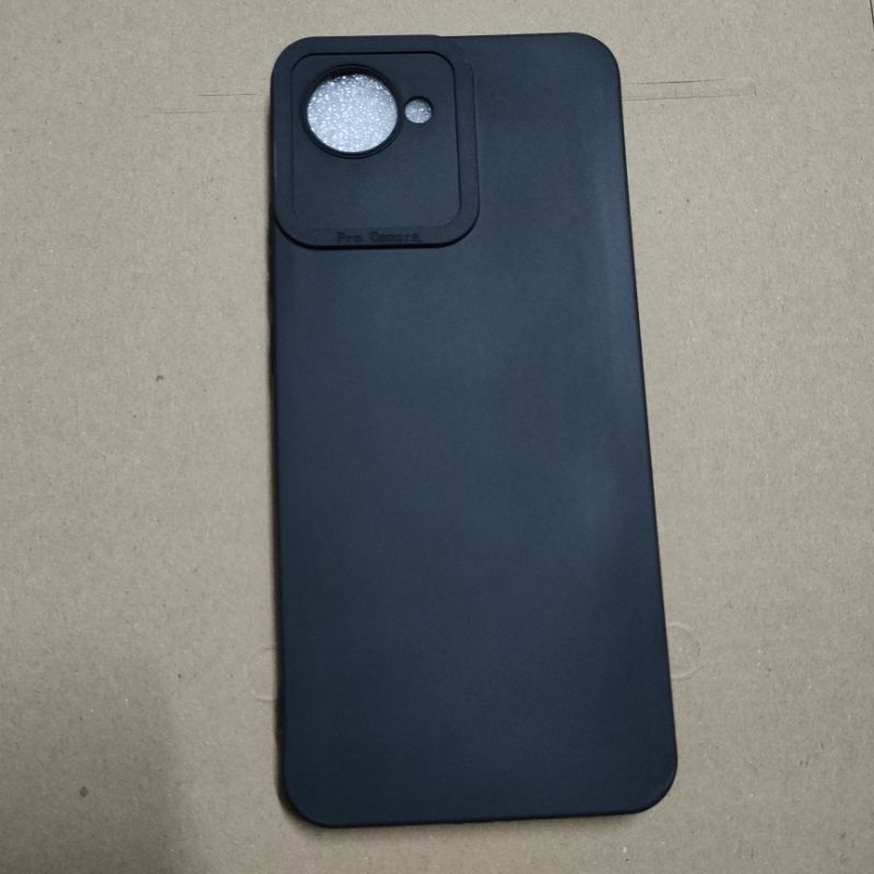 Softcase Realme C30S Silikon Casing Case Macaron Pelindung Pro Camera Finger Print Di Samping