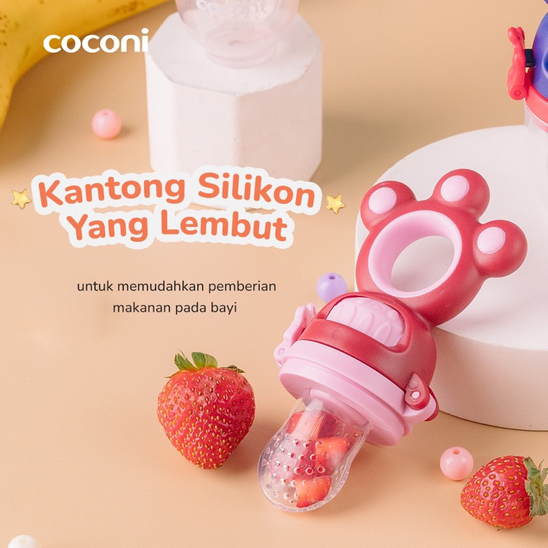 Coconi Baby Twist Food Fruit Feeder / Empeng Dot Buah Bayi