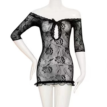 Women Lace Bodycon Chemise Lingerie 8629