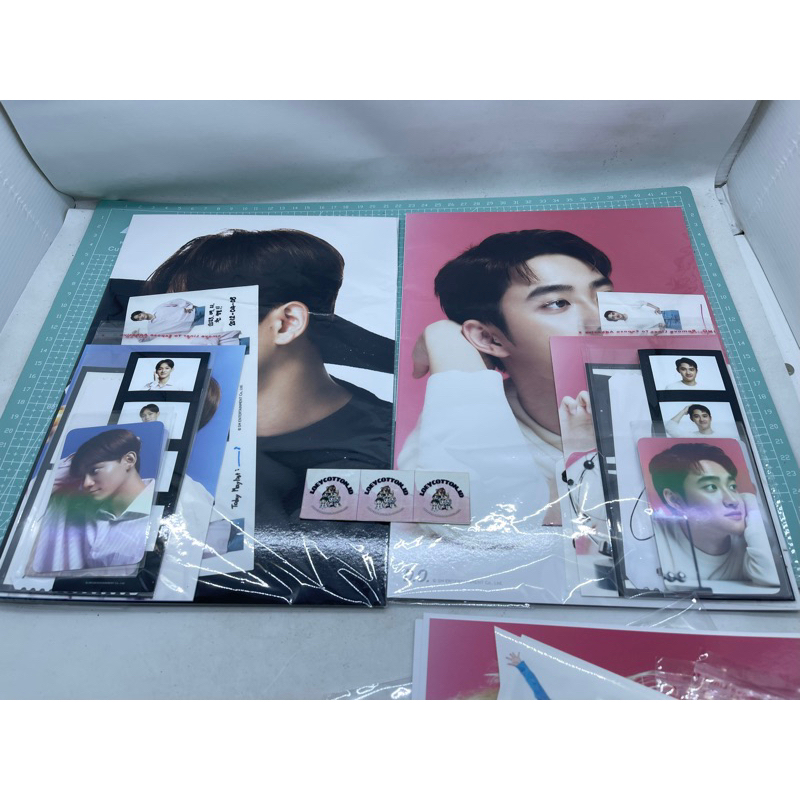 SG EXO 2023 SHARING MEMBER DESK CALENDAR DIARY BOOK POSTER SEASON GREETING