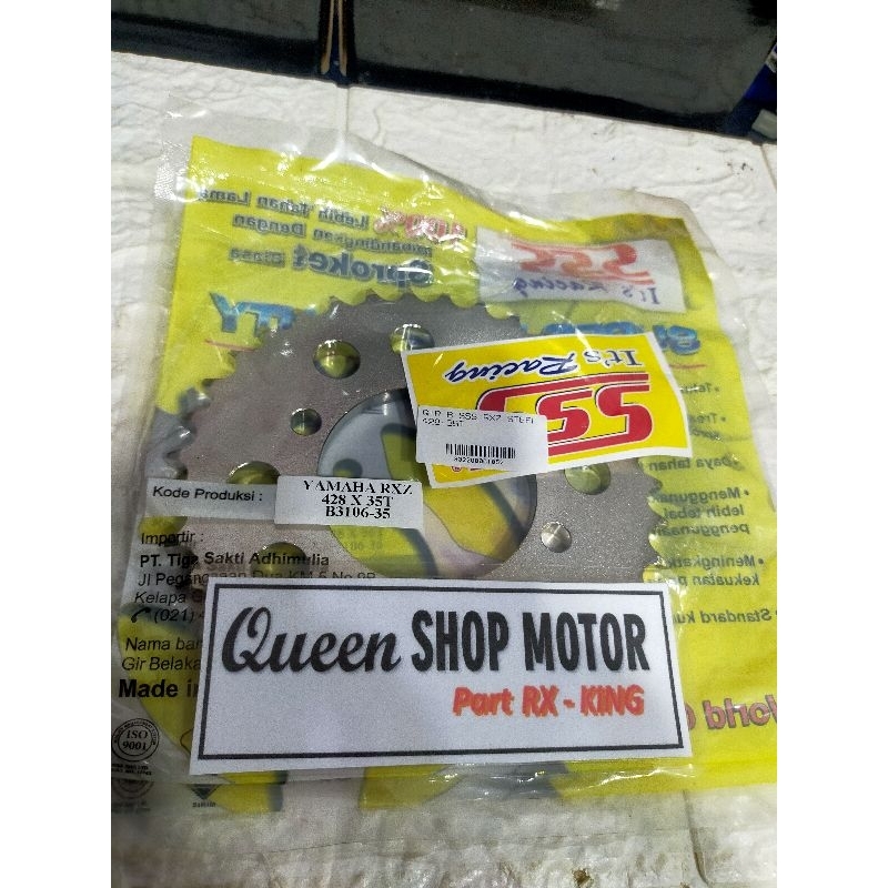 GIR GEAR BELAKANG SSS 428 35 T PNP RX KING