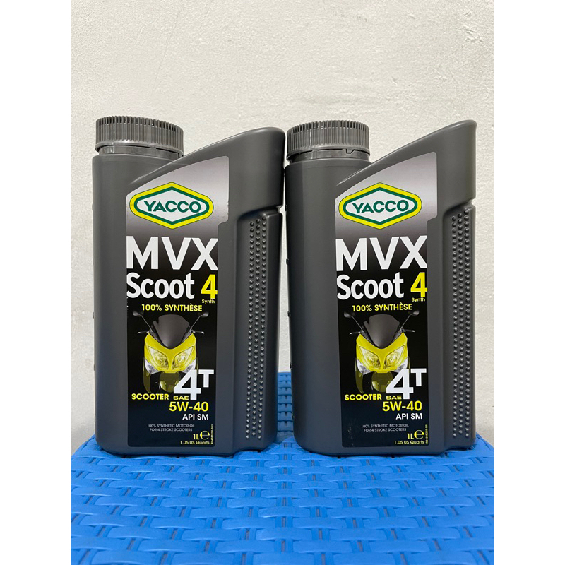 Oli Motor Matic Yacco MVX Scoot 4SYNTH 5W-40 1L