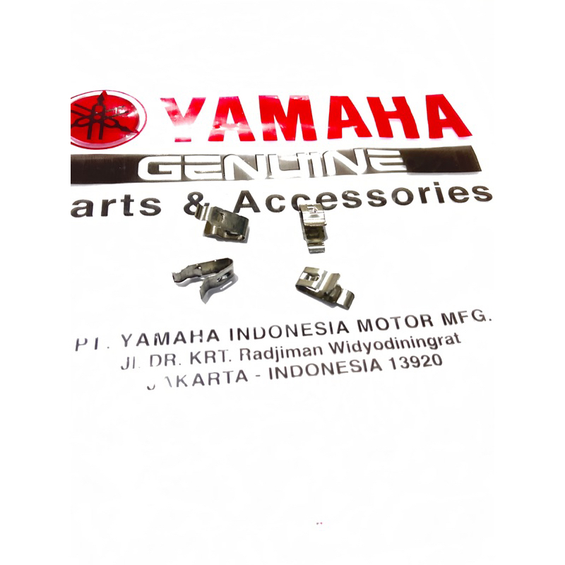KLIP DUDUKAN DASI VISOR NMAX ASLI ORIGINAL YAMAHA 44D-F8379-00