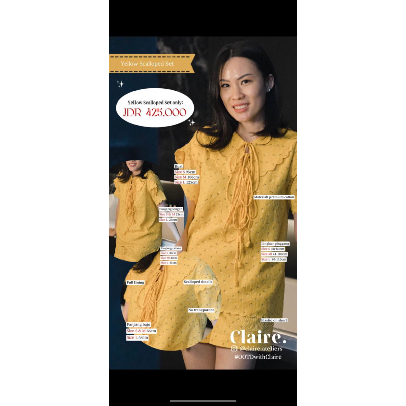 claire by cynthia tan preloved