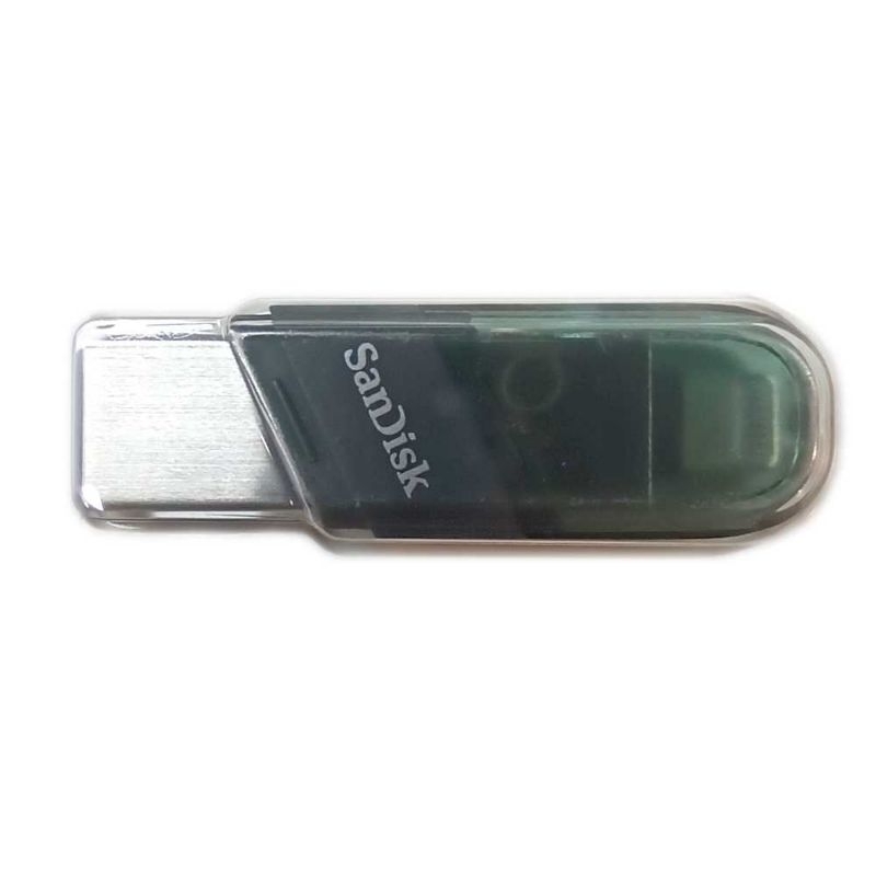 Sandisk iXpand 64GB Flip USB Flash Drive - SDIX90N lightning otg hitam