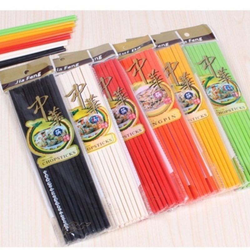 Sumpit Melamin / Sumpit Mie ayam / Sumpit 10pcs