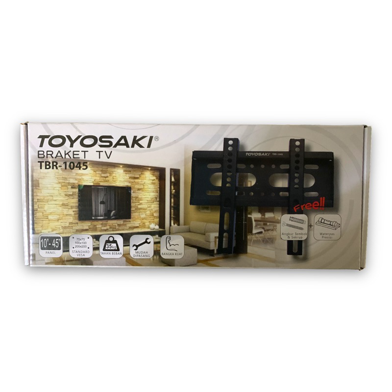 Bracket TV LCD Penopang LCD 10 - 32 inci TD/Toyosaki 10-45 inch