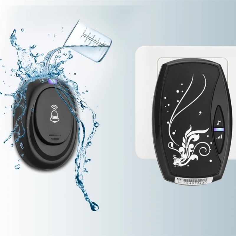 Termurah Bel Pintu Rumah Wireless Anti Air / Bel Rumah 36 Mode