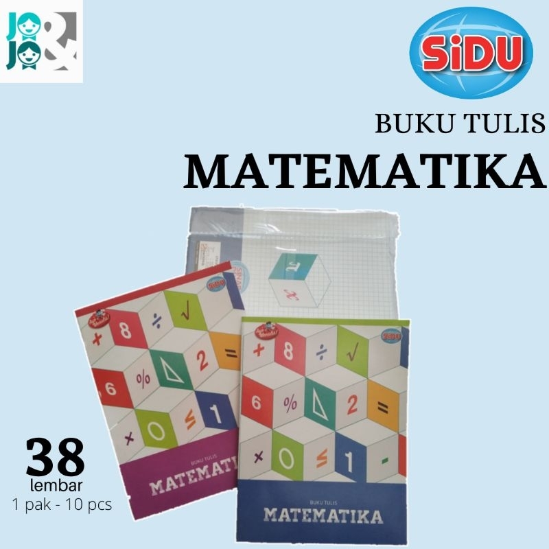 

Buku Tulis MATEMATIKA SIDU/Buku Tulis Kotak SIDU 38
