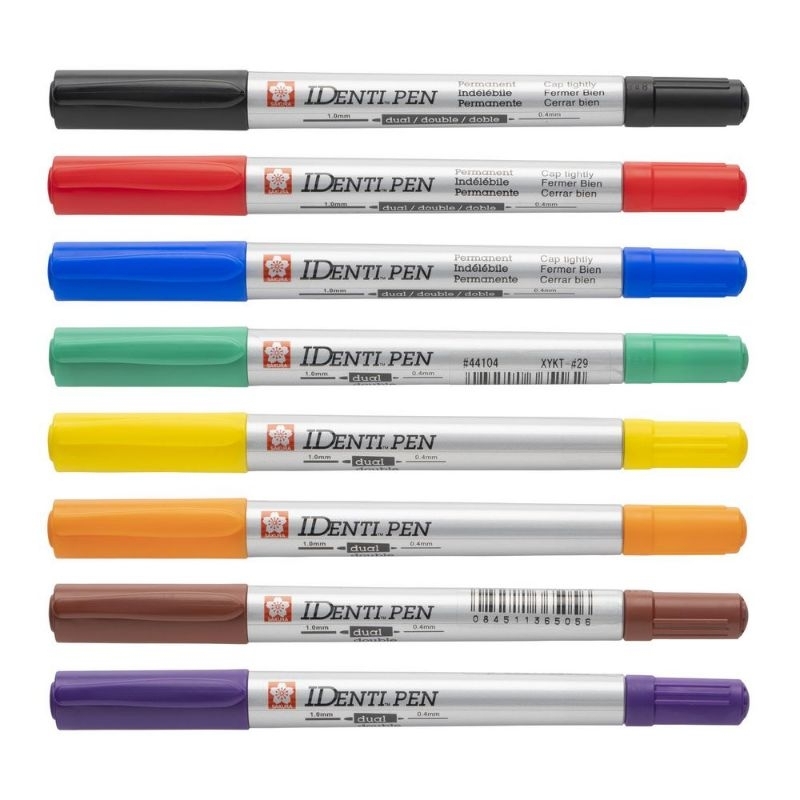 

SPIDOL SAKURA IDENTI PEN DUAL POINT (0.4 & 1.0 MM) PERMANENT MARKER