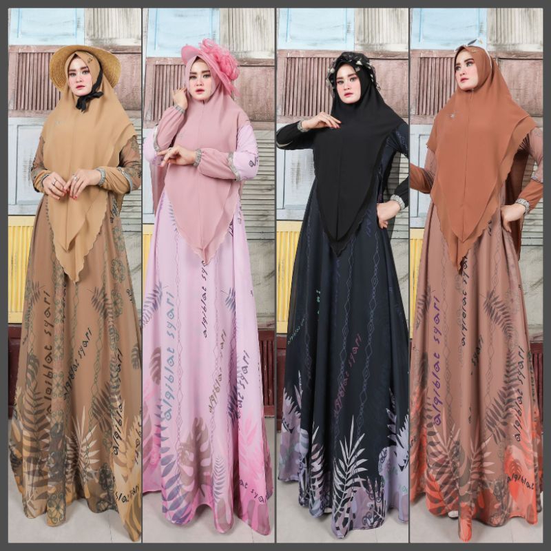 Gamis Set Alqiblat