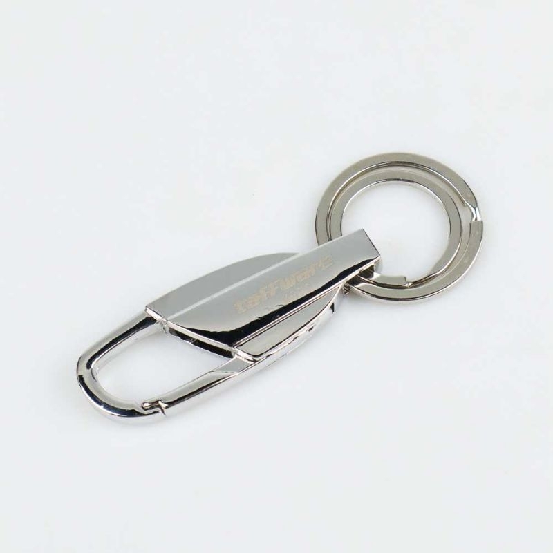 Taffware Gantungan Kunci Carabiner Keychain Stainless Steel Warna Silver