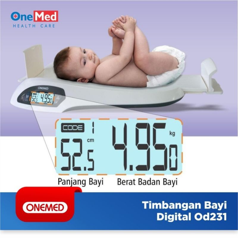 Timbangan Bayi Digital OD231B OneMed