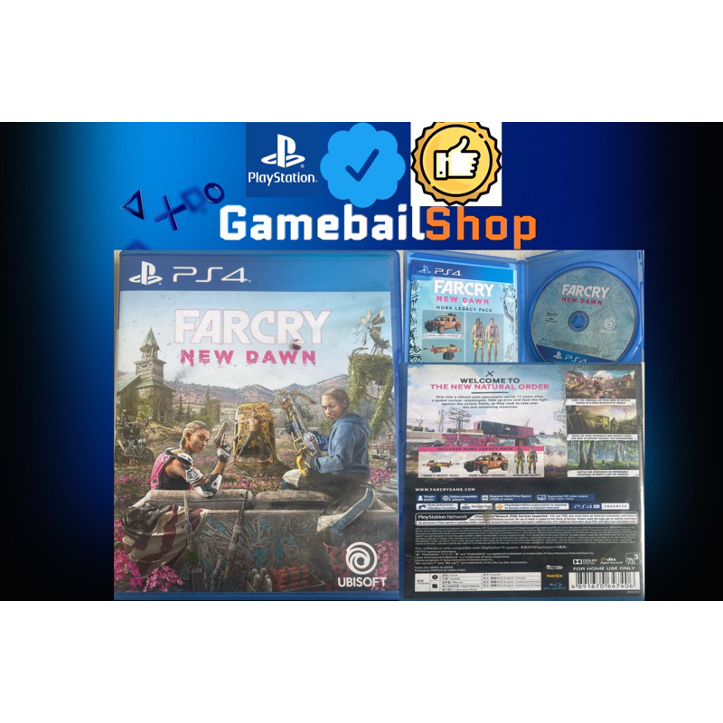 PS4 Game - FarCry Far Cry New Dawn NewDawn ( Reg 3 Asia / Englis ) KASET GAME BD PS4 FISIK