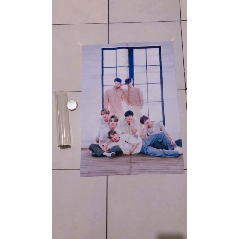[SHARING] Pabric photo dan photo BTS Merch Box #1, RARE