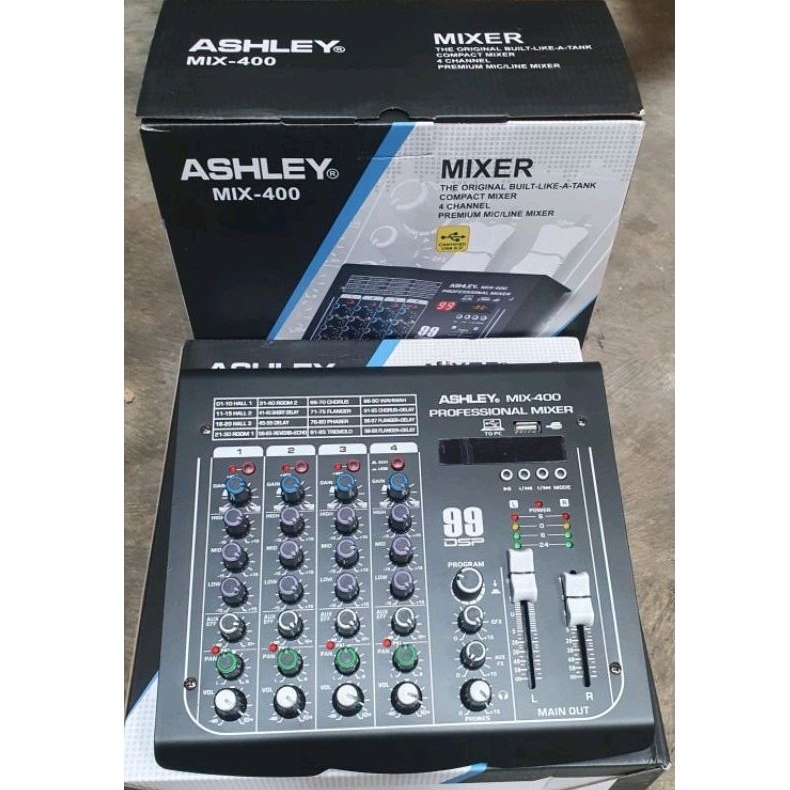 mixer audio ashley mix 400