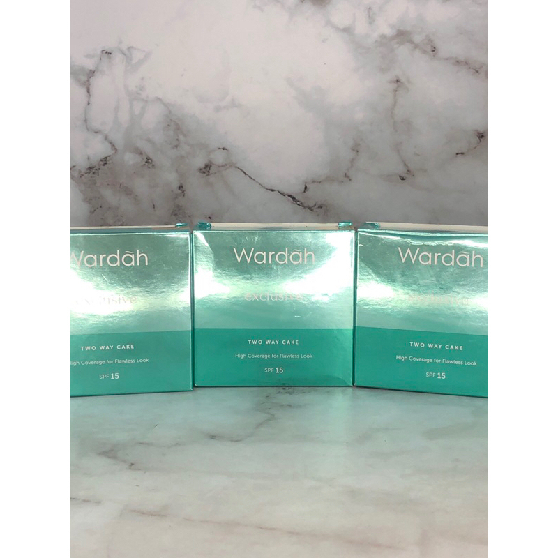 wardah Exclusive bedak and Foundation Wardah