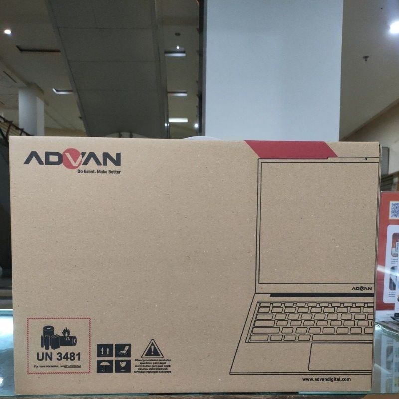 Laptop Murah ADVAN Soulmate Celeron N4020 4/128|256|384GB 14&quot;HD IPS W11