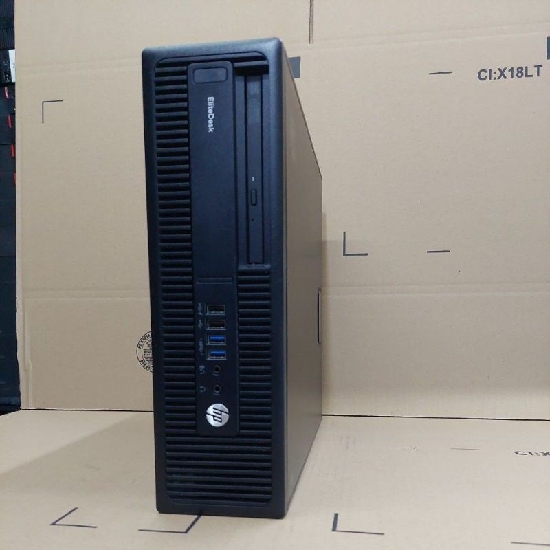 OBRAL CPU PC HP CORE I3 6100 RAM 4 GB SSD 128 GB WINDOWS 10 BERGARANSI