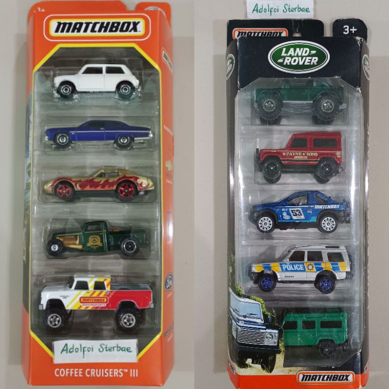 matchbox isi 5 gift pack coffee cruisers iii 1964 austin mini cooper chevrolet 1975 chevy caprice co