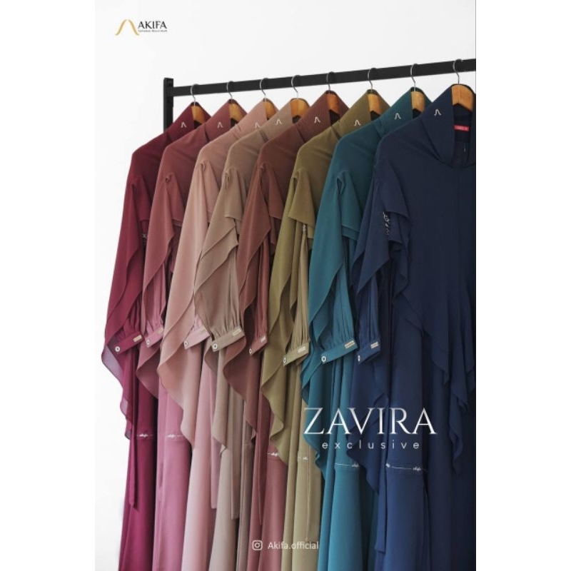 DRESS MOM SET KHIMAR  ZAVIRA EXCLUSIVE BY AKIFA