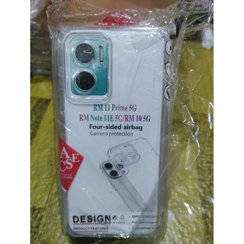 Softcase Xiaomi Redmi 11 Prime 5G Redmi Note 11E 5G Redmi 10 5G Silikon Casing Case Bening Transparan Terasfaran Pelindung Camera