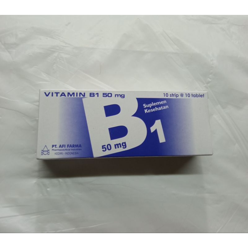 vitamin B1 50mg tablet