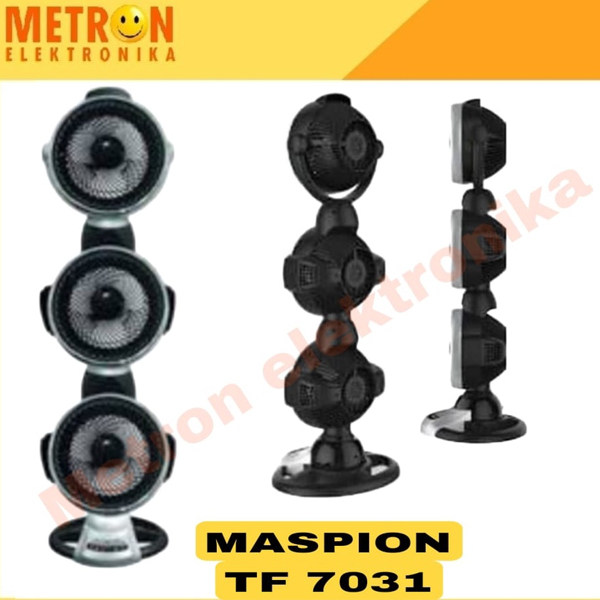 KIPAS ANGIN MASPION TF-7031RC BEST QUALITY 3 SUSUN 7 INCH TERBARU TF 7