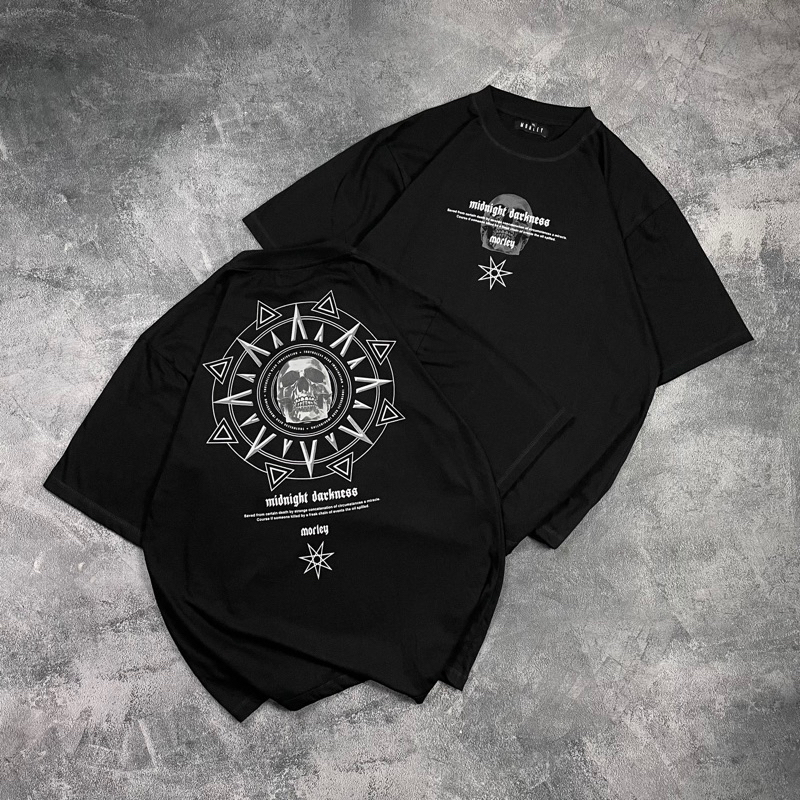 Oversize T - Shirt &quot; DARKNESS &amp; SUICIDAL &amp; MORLEY BURN &quot;