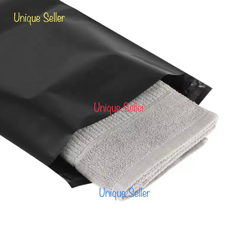 Polymailer Hitam HDPE Glossy Uk 20x30 cm isi 100 Lembar / Plastik Polymailer Hitam 20x30cm / Polimailer Hitam HD Uk 20 / Polymailer PE Hitam 20x30 cm