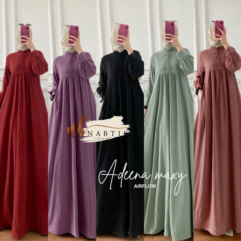 ADEENA MAXY DRESS CRINGKEL AIRFLOW