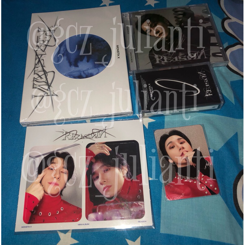 Monsta X - Album Reguler Reason + Jewel ver IM Changkyun Cassette Tape ver (Sealed)