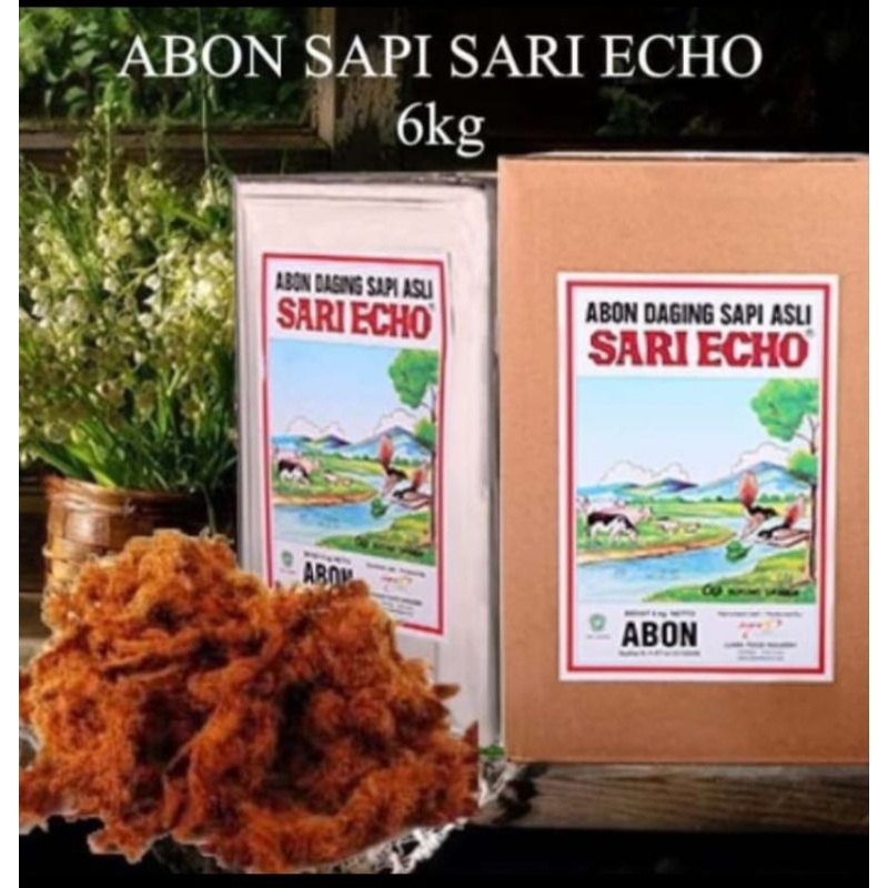 

Abon sapi sari echo kaleng 6 kg