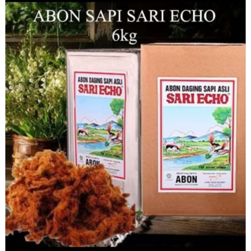 

Abon sapi sari echo kaleng 6 kg